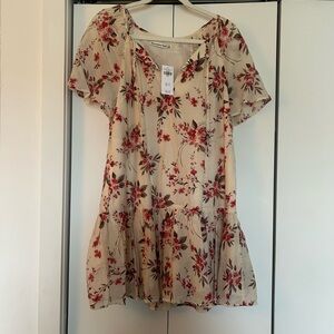 Abercrombie & Fitch Floaty Trapeze Mini Dress
